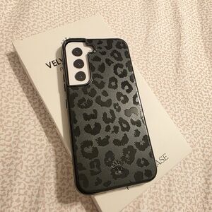 Velvet Caviar Black Leopard Phone Case